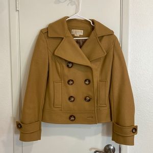Michael Kors Women’s Peacoat - camel color, size 10